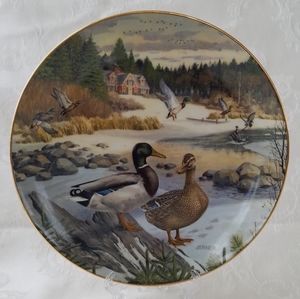 Vintage Knowles Bart Jerner Art Ceramics Plate